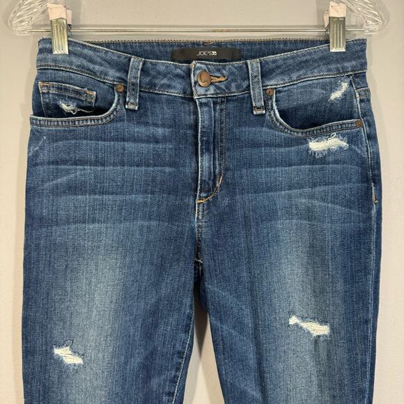 Joe's Jeans Skinny Ankle Distressed Beckett - Picture 2 of 7